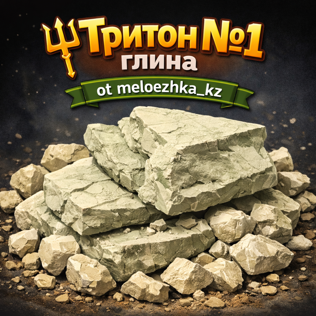 Тритон №1 глина 🔱 100грамм