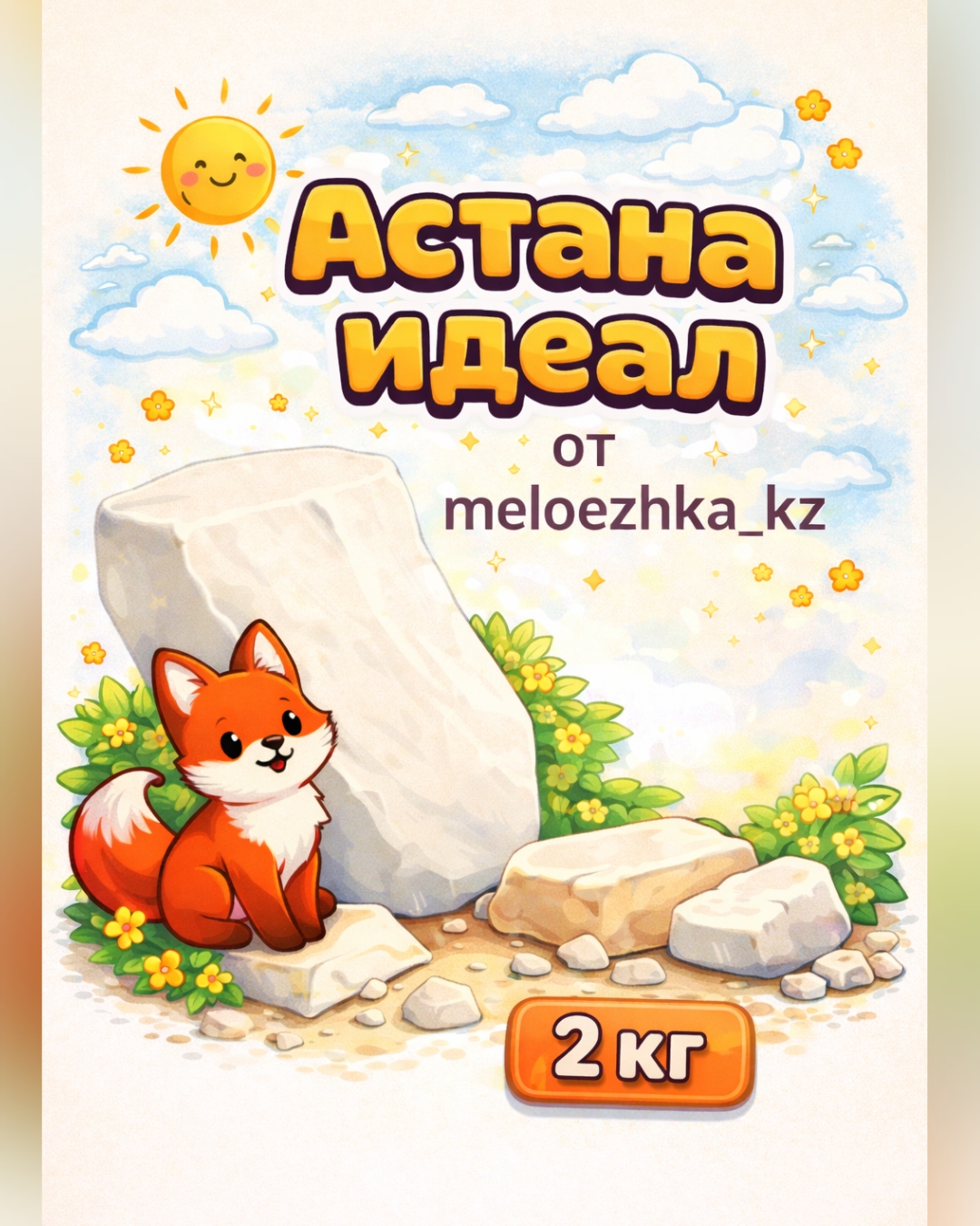 Астана идеал глина 2кг