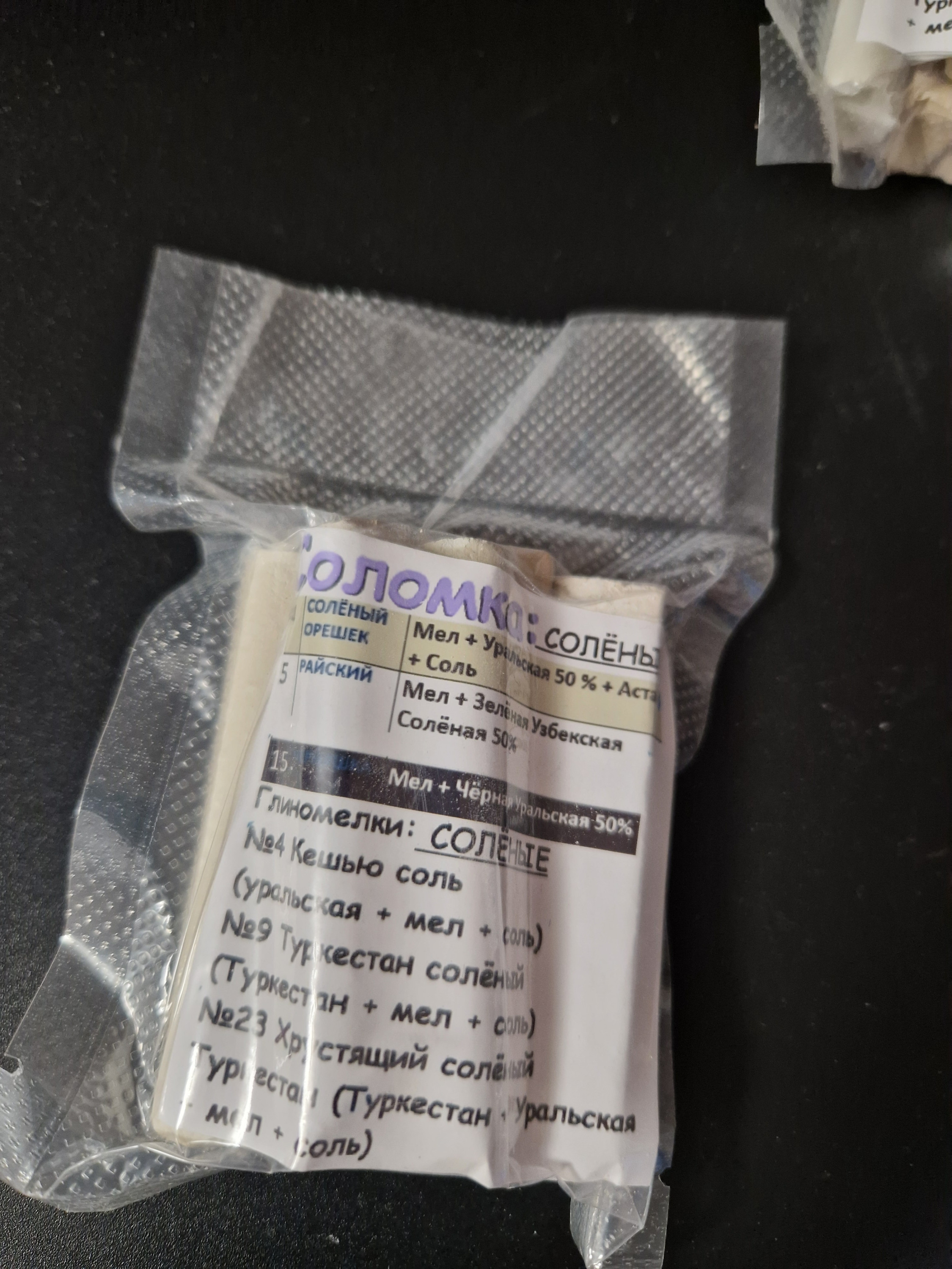 Набор глиномеловых изделий «Солёный»