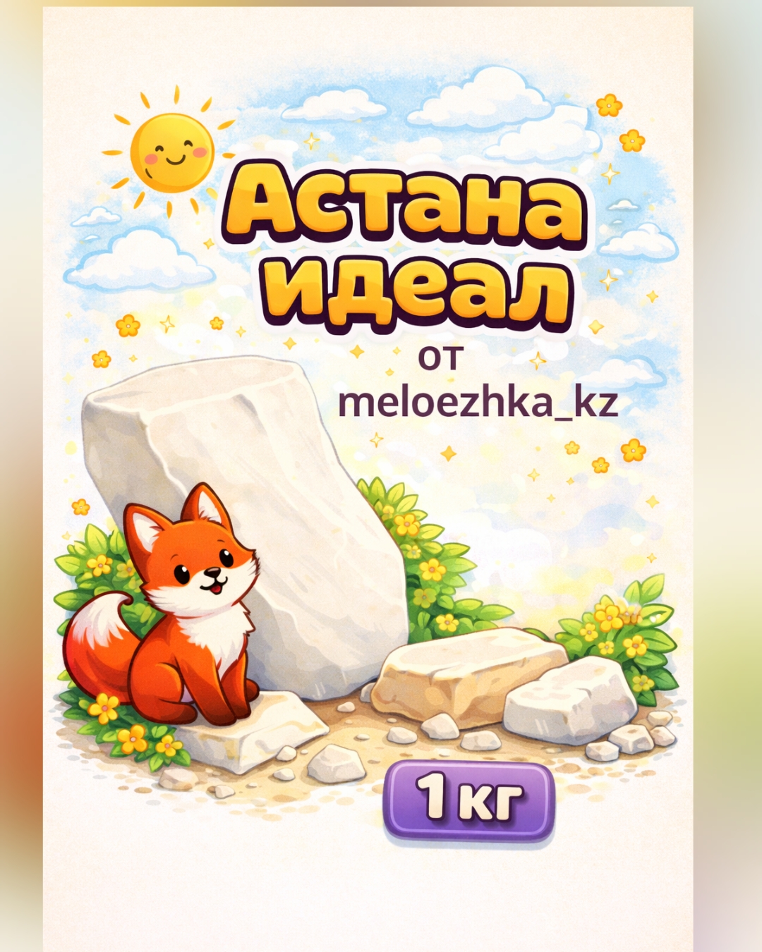 Астана идеал глина 1кг