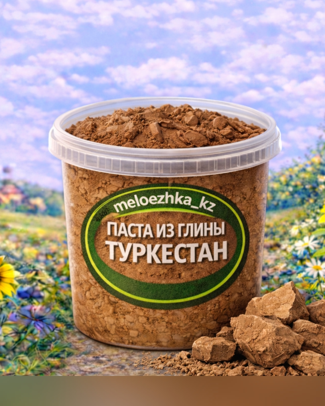 Паста из глины Туркестан🟤