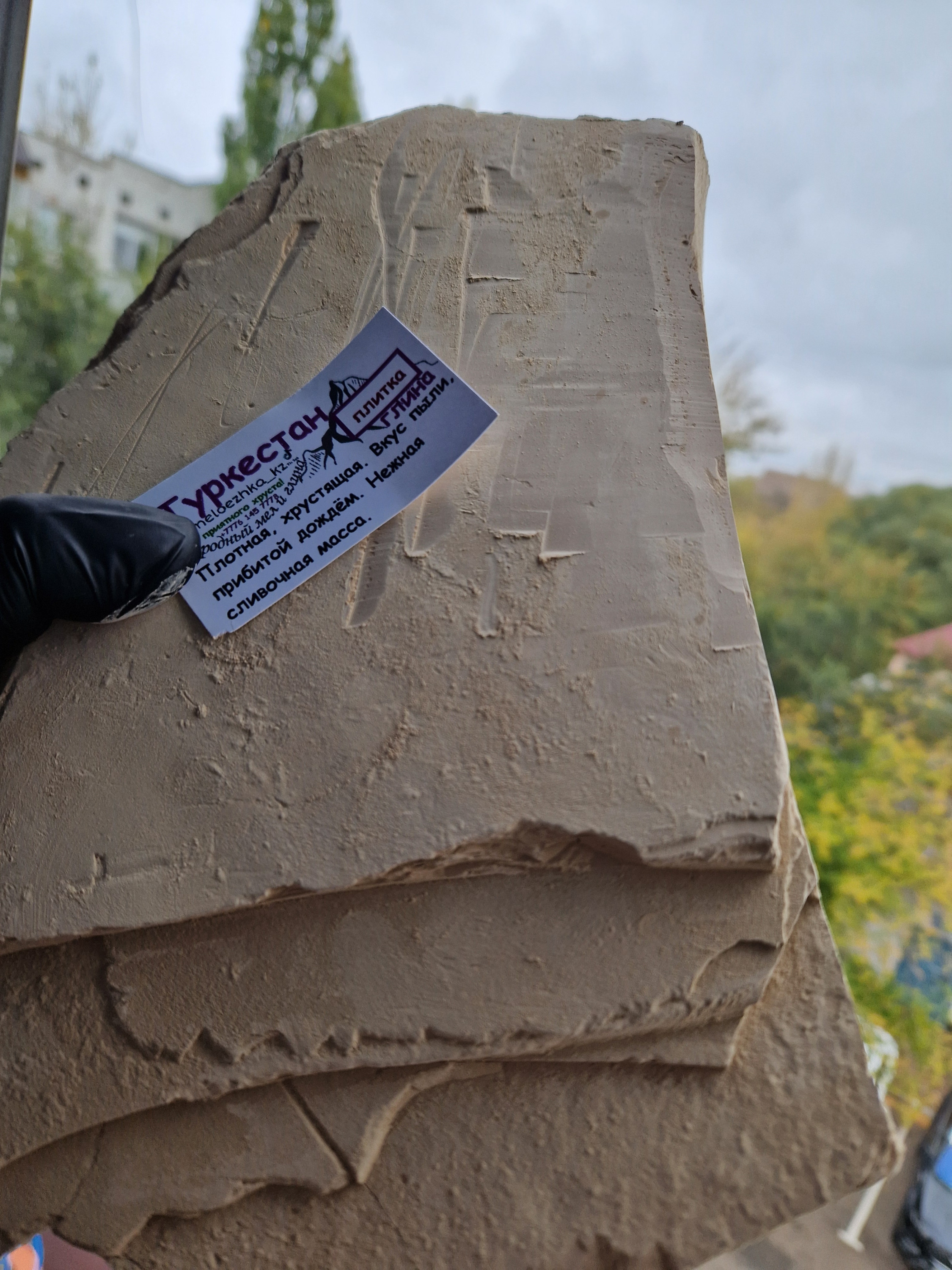 Туркестан плитки глина 100грамм