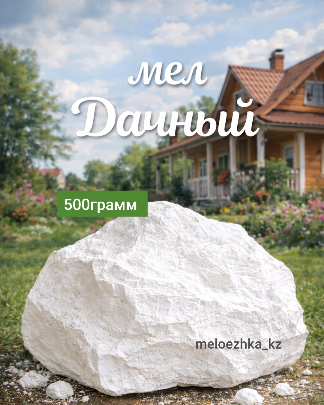 мел Дачный 🪨 500грамм кусковой Белгород
